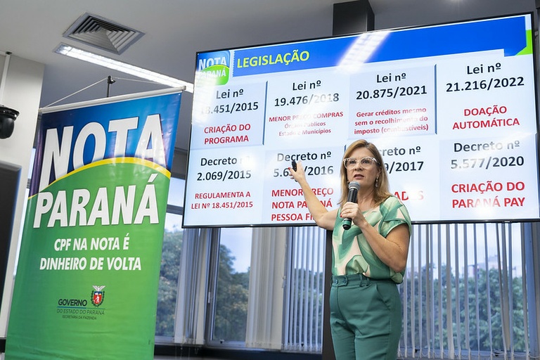 Nova funcionalidade do Nota Paraná é apresentada em seminário na Câmara