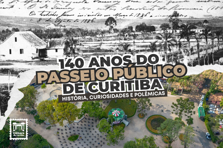 Passeio Público: primeiro parque de Curitiba completa 140 anos