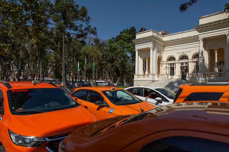 Por unanimidade, Câmara de Curitiba aprova ajuda a táxis e transporte escolar