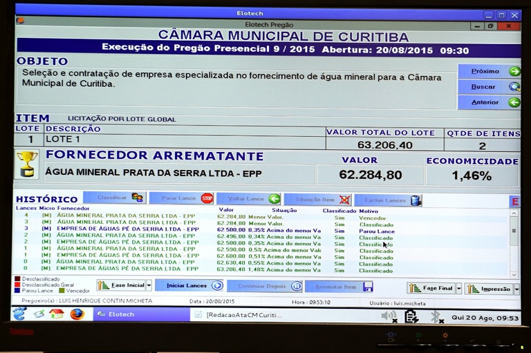 Prata da Serra vence licitação para fornecer água mineral