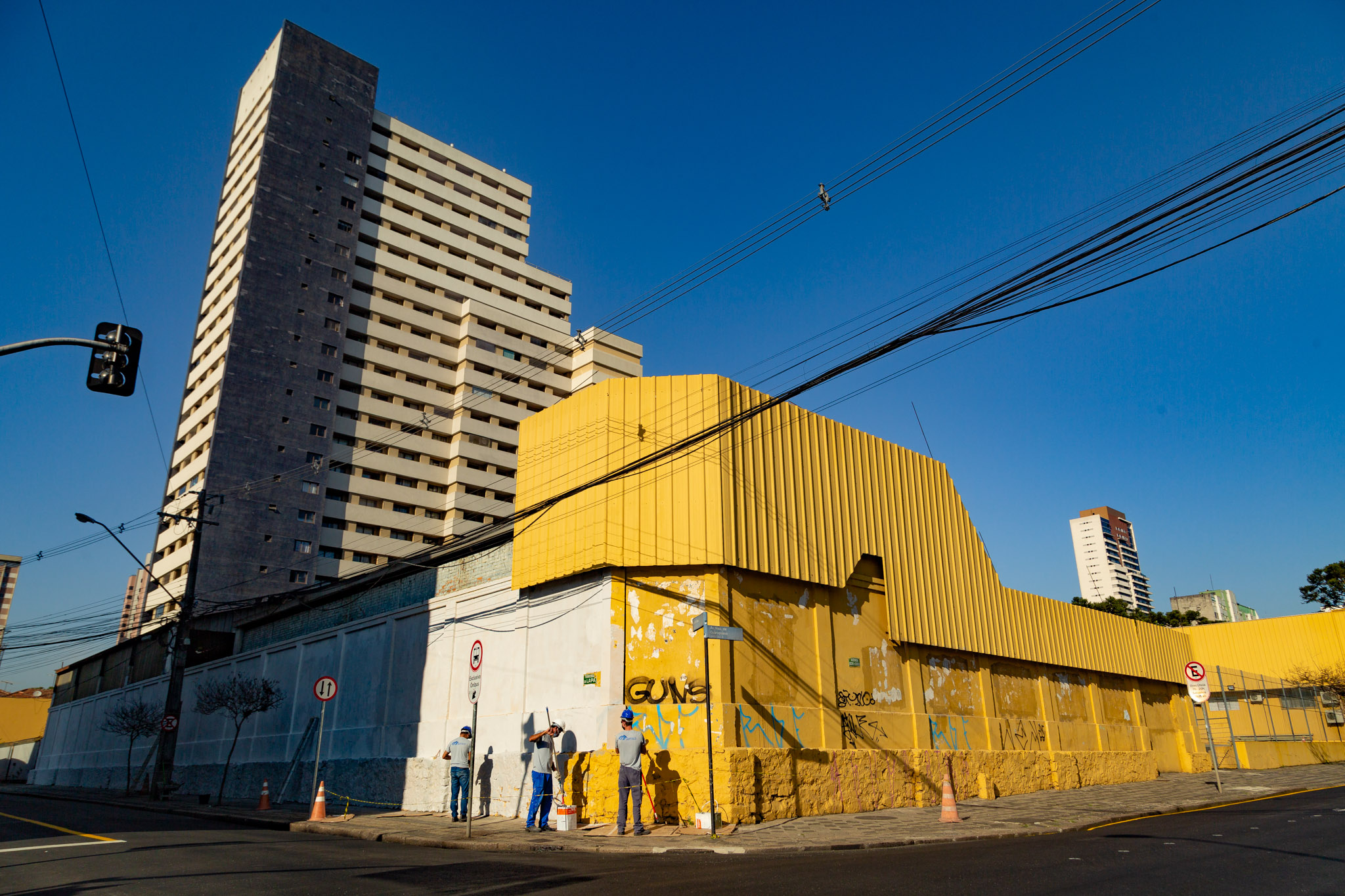 Prédio administrativo da CMC terá nova pintura antipichação