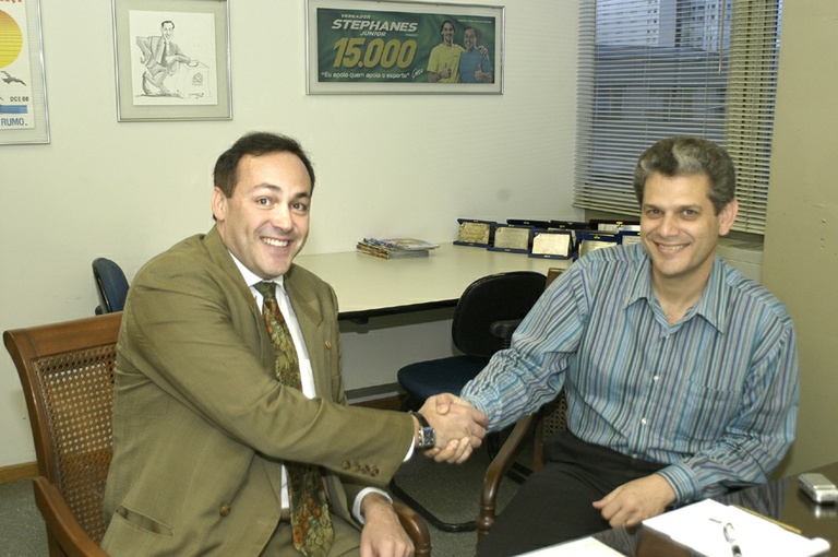 Prefeito de Maringá visita vereador Stephanes Junior 