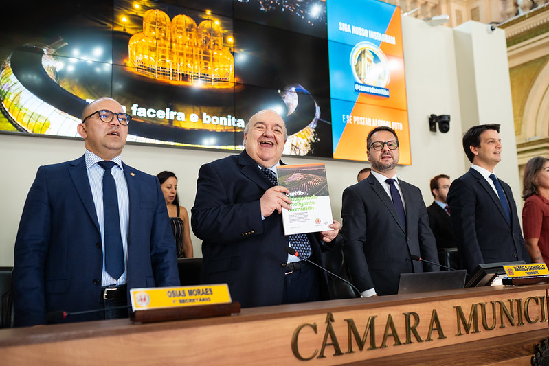Prefeito Greca elogia a Câmara de Curitiba e põe metas para 2024