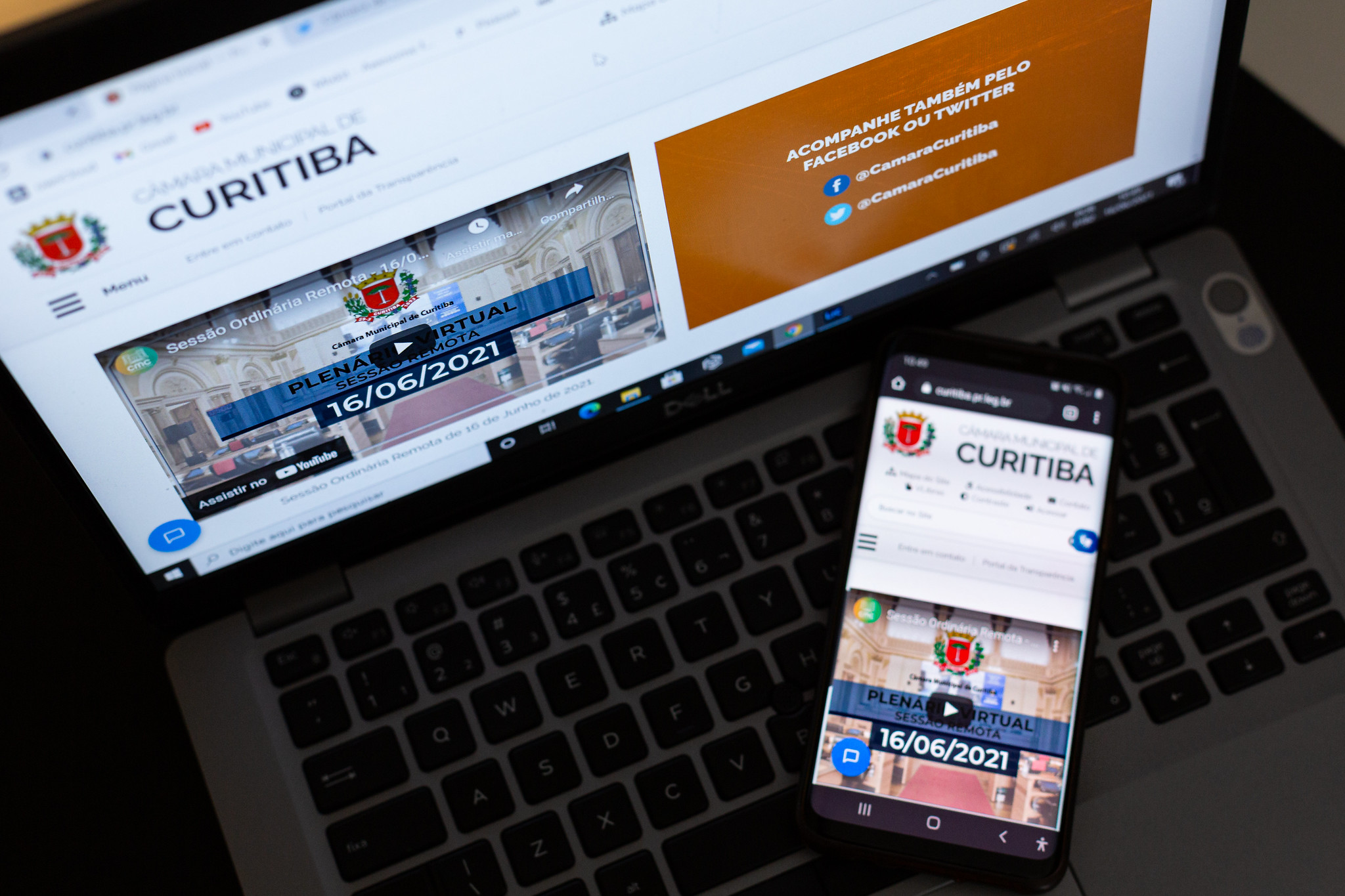 Preocupação com avanço da vacinação marca discurso dos vereadores em Curitiba