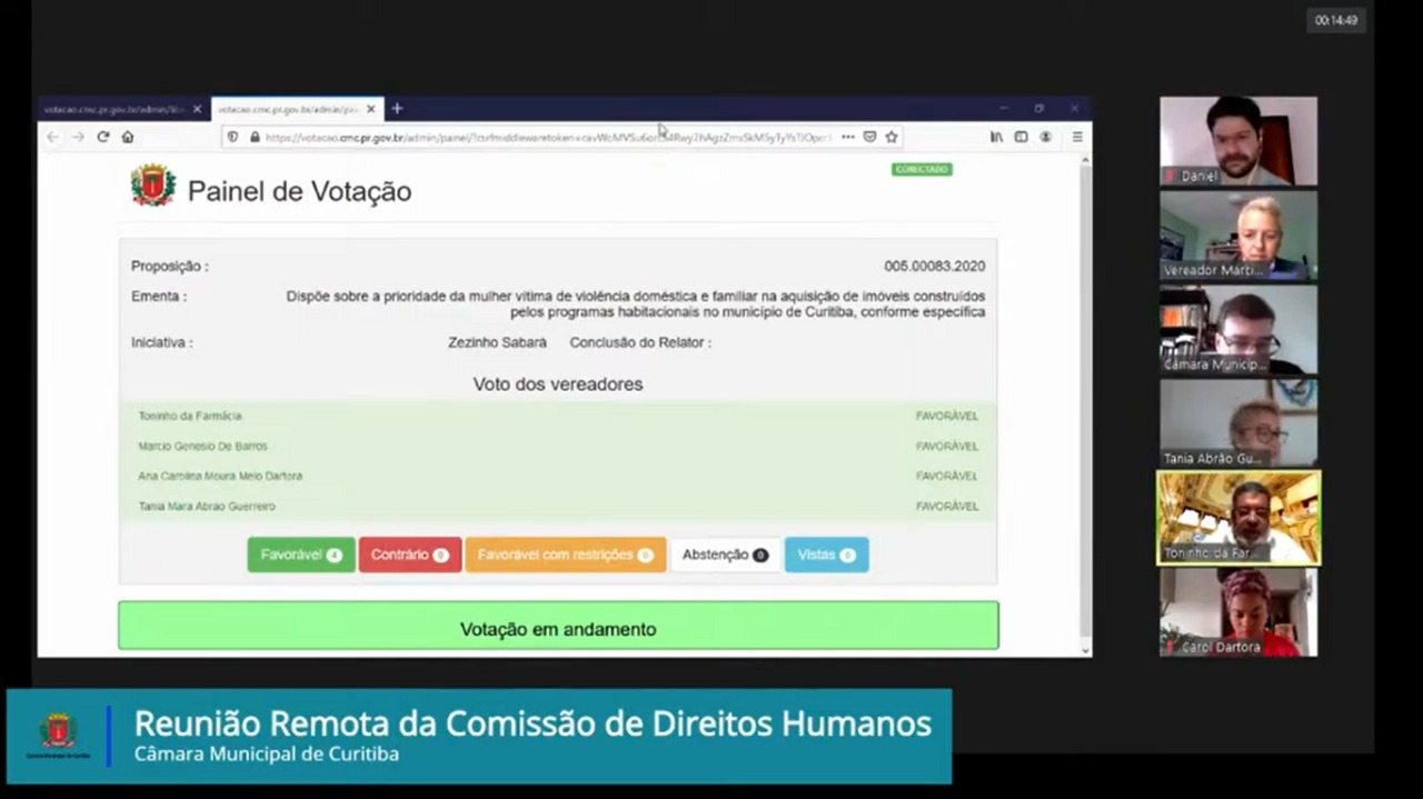 Prioridade à vítima de violência na habitação apta a plenário