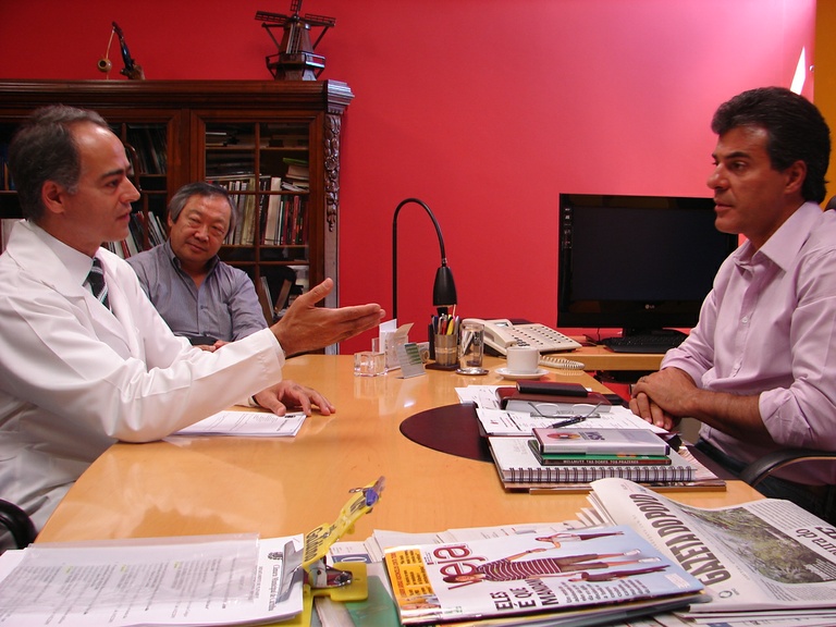 Professor Galdino encontra Beto Richa 