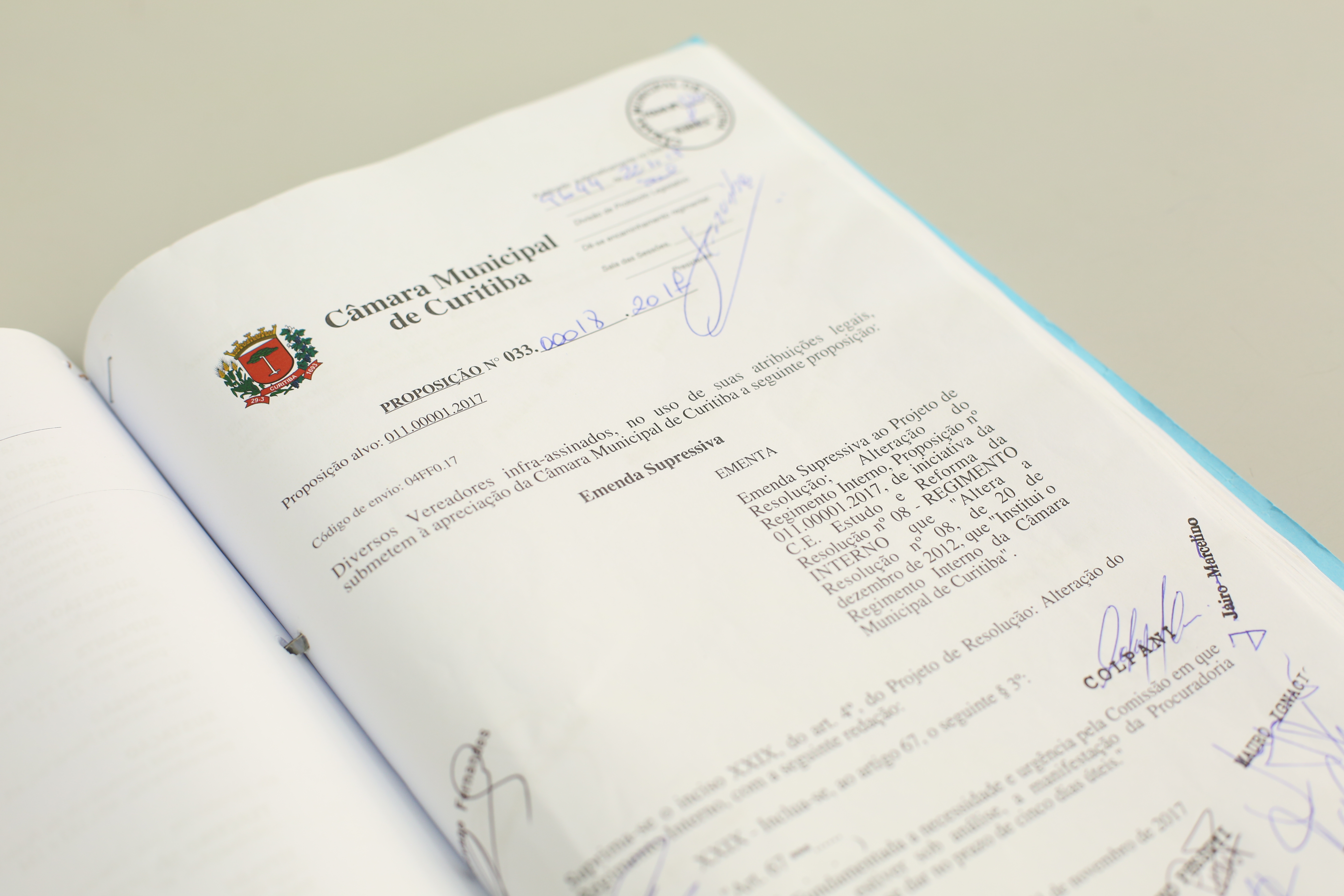 Reforma do Regimento Interno na pauta da próxima terça