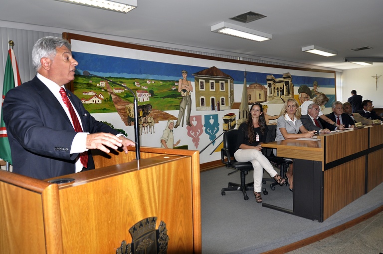 Representante de famílias fala de ocupação aos vereadores 