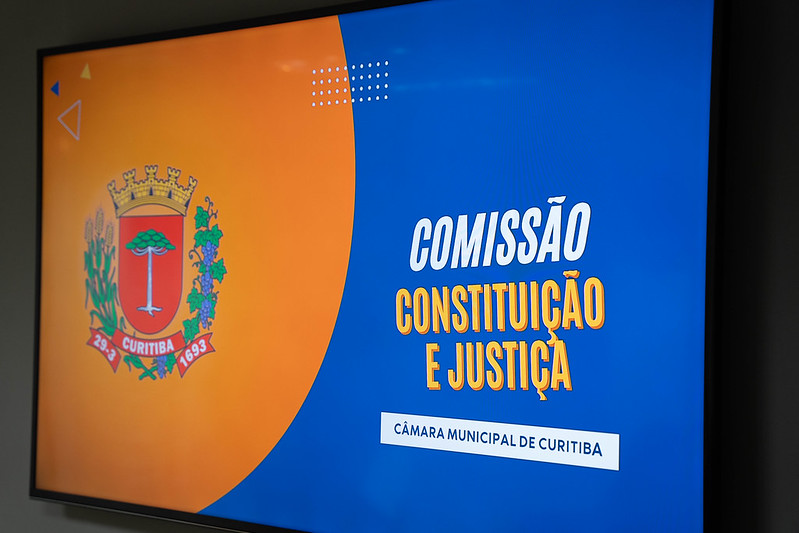 Reunião da CCJ da Câmara de Curitiba tem 30 projetos na pauta desta terça