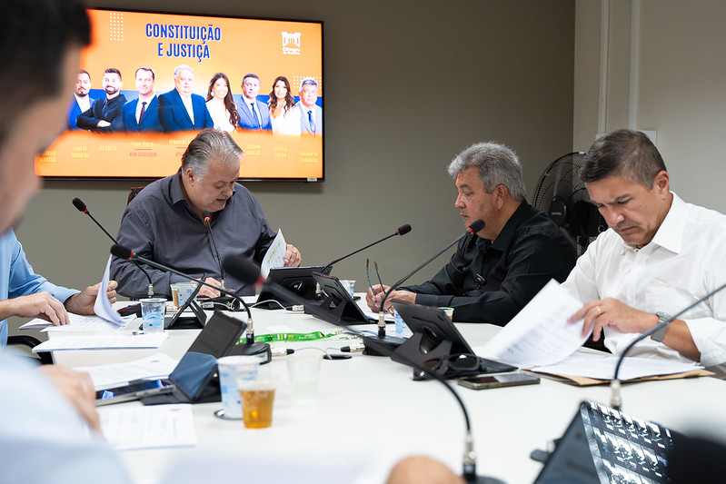 Reunião da CCJ termina com pedido de correção em 10 projetos de lei