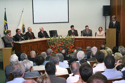 Sabbag prestigia posse no IEP 