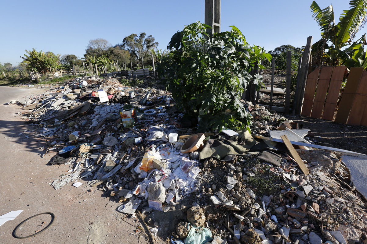 Saúde e segurança justificam pedidos de coletas de entulhos