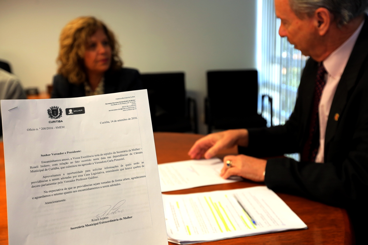 Secretária da Mulher pede providências contra agressão a vereadora