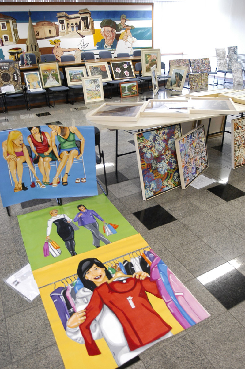 Selecionadas obras para mostra de artes 