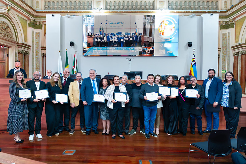 Sessão solene homenageia Igreja do Evangelho Quadrangular Água Verde