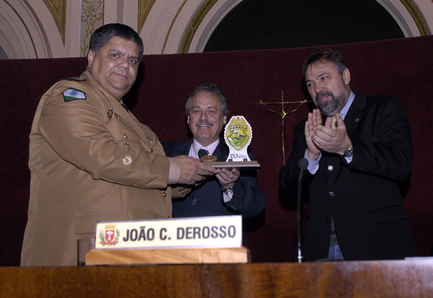 Sessão solene marca os 153 anos da Polícia Militar 