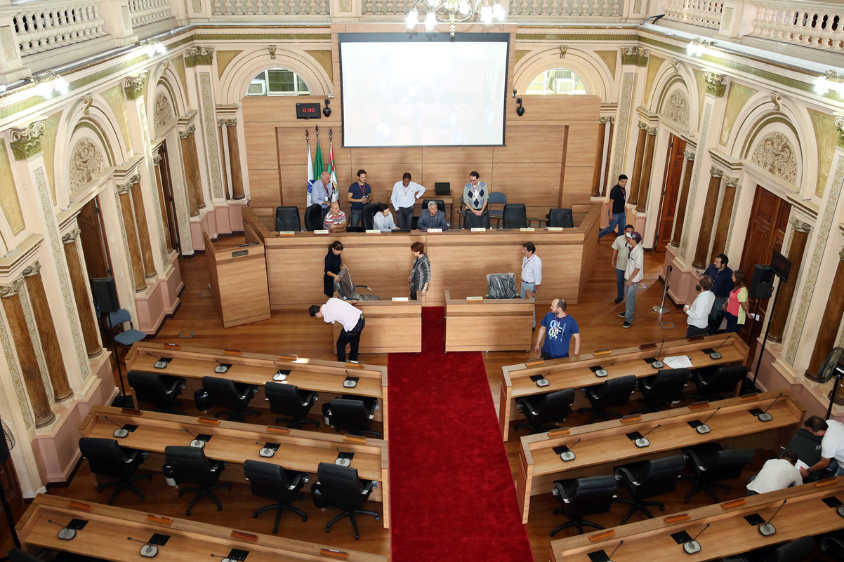 Sessões plenárias retornam ao Palácio Rio Branco na terça-feira