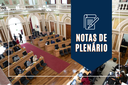 Tarifa, saúde, diabetes e outras notas da sessão plenária de 16 de novembro