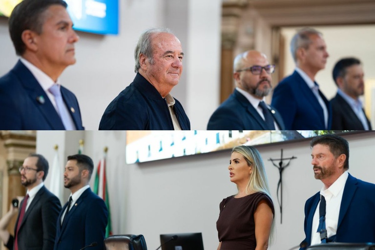 Técnico de futebol e empresários são homenageados na Câmara de Curitiba