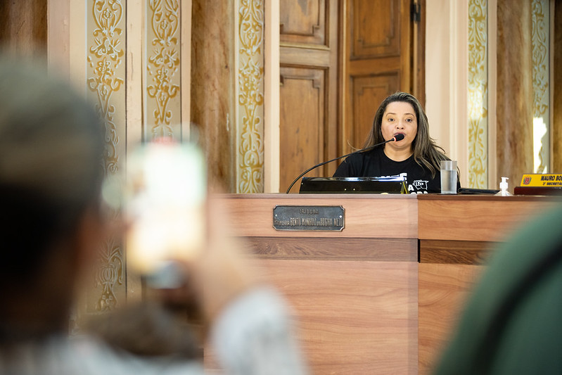 Tribuna Livre da Câmara recebe a presidente do Sismmac