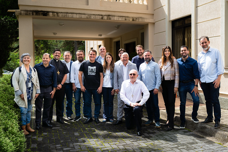 Um encontro de gratidão entre vereadores e o arcebispo de Curitiba