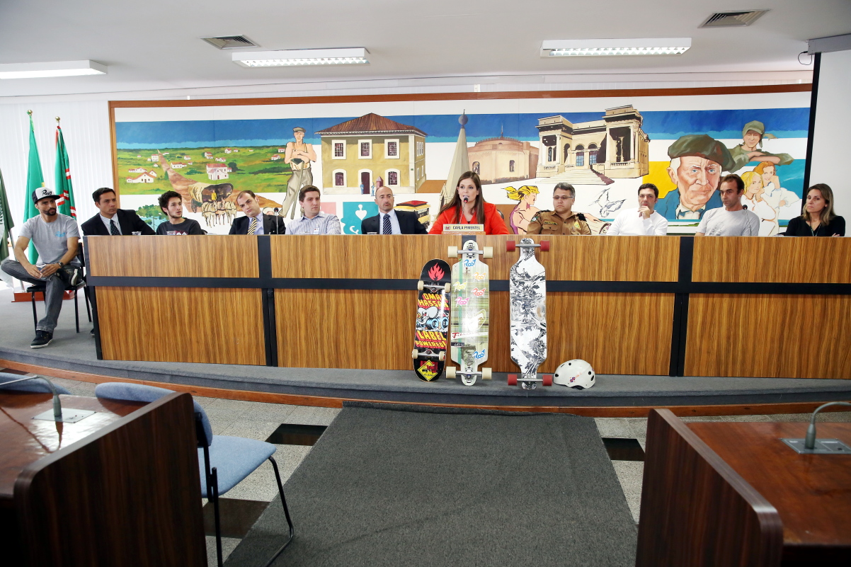 Uso do skate na cidade é debatido em audiência pública na Câmara 