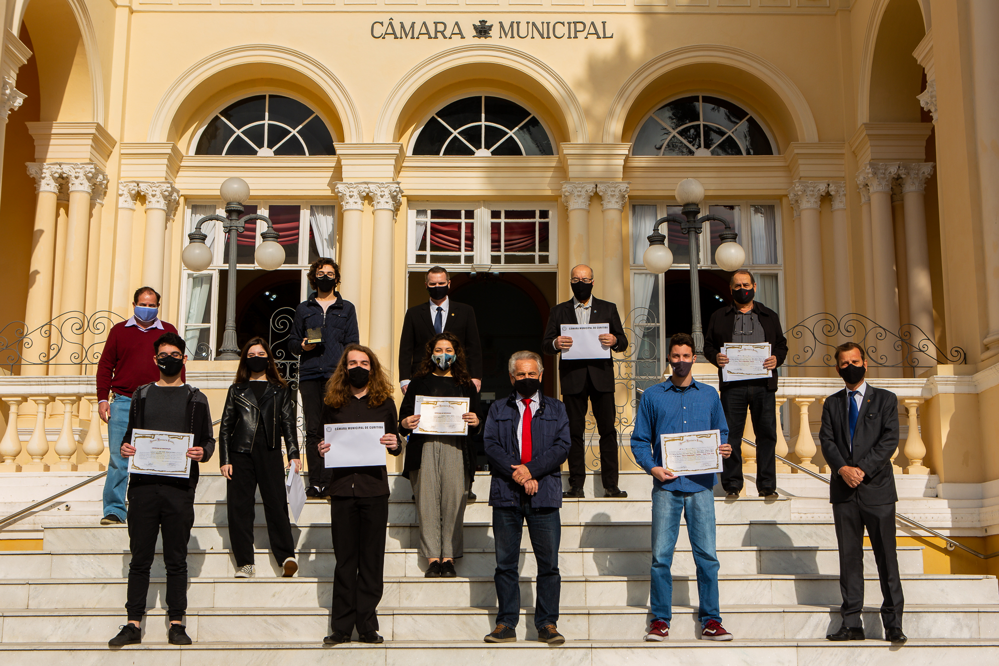 Vencedores do Talento Urbanístico Jovem recebem homenagem na CMC