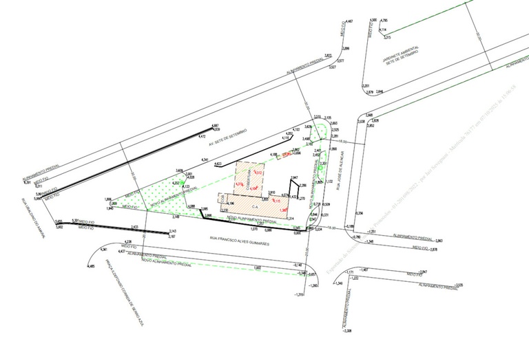 Venda de área pública na Sete de Setembro chega à Câmara de Curitiba