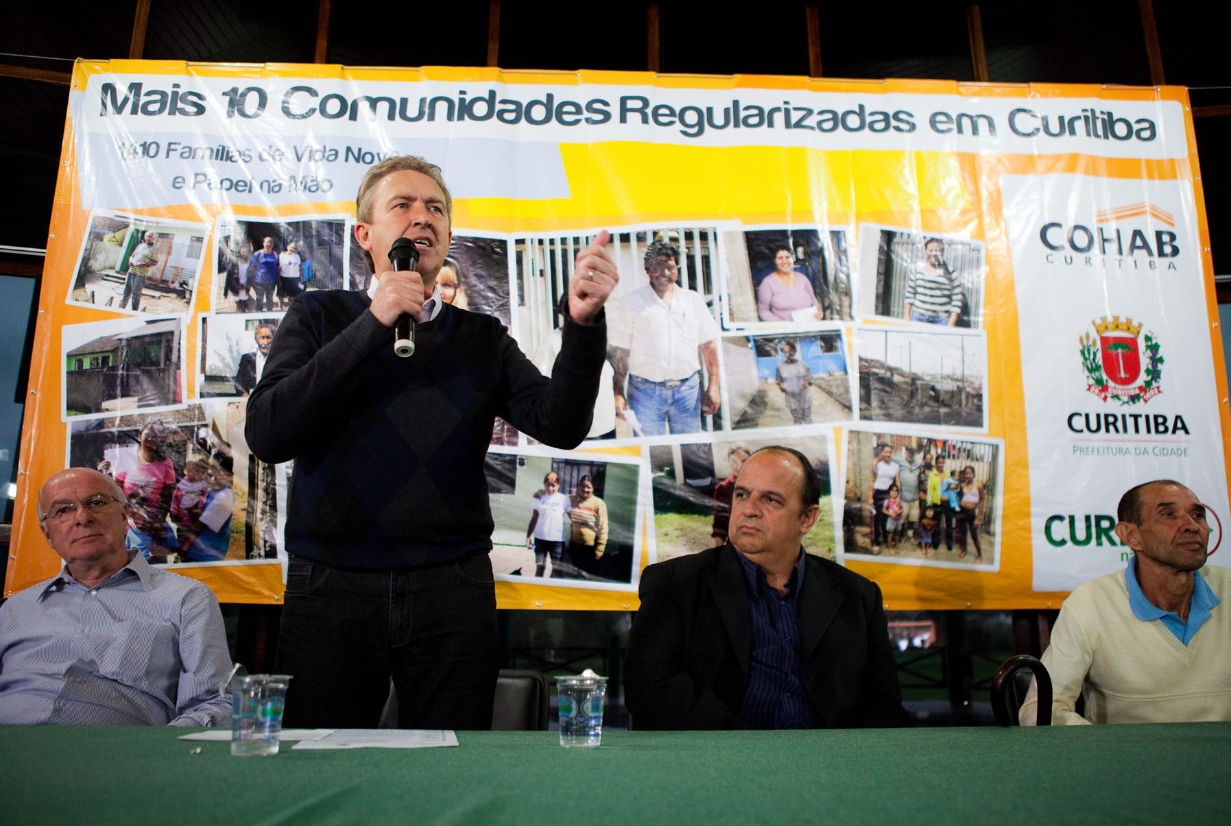 Vereador acompanha a agenda do prefeito 