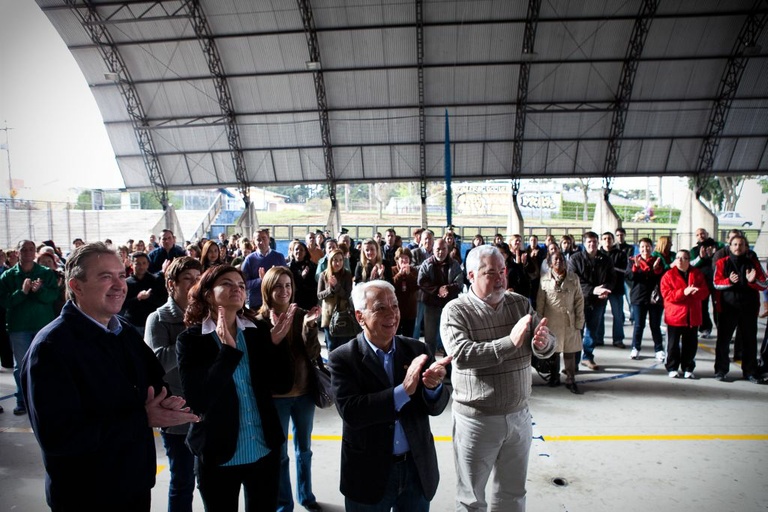 Vereador acompanha vistoria de obras 