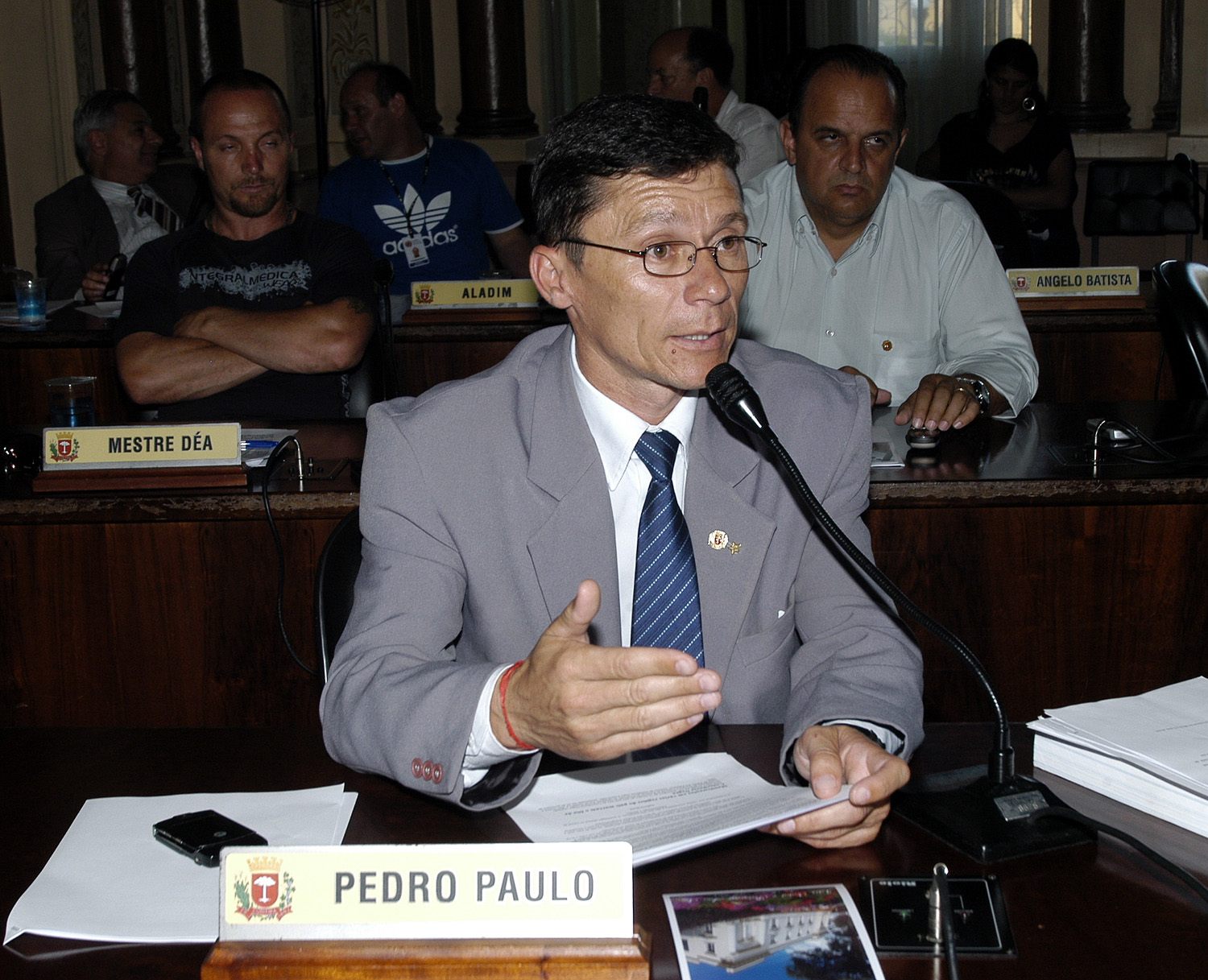 Vereador informa caso de agressão 