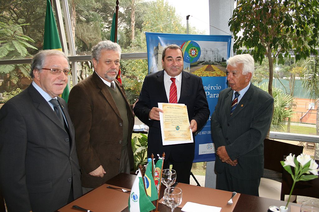 Vereador prestigia encontro na Câmara de Comércio Brasil Portugal 
