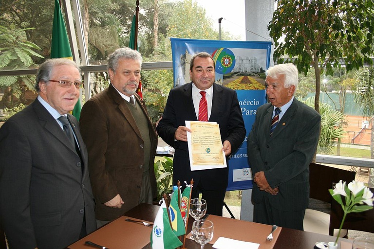 Vereador prestigia encontro na Câmara de Comércio Brasil Portugal 