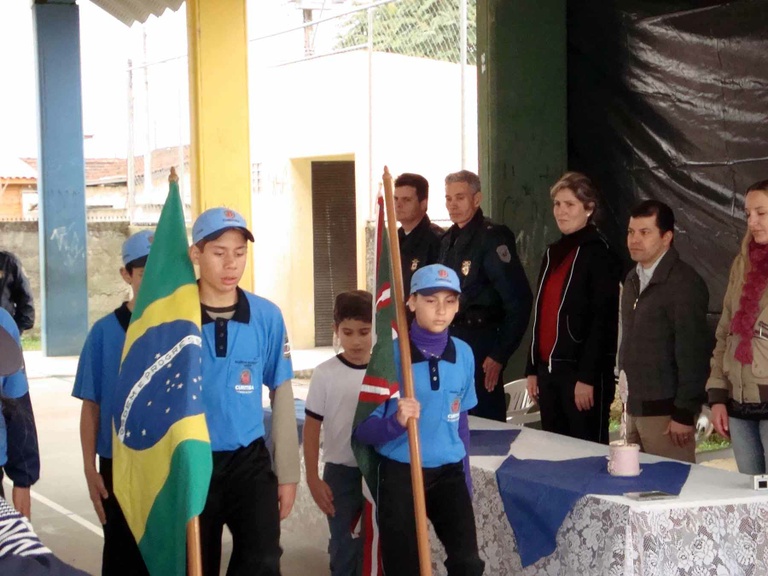 Vereador prestigia formatura de guardas mirins 