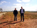Vereador visita área onde será instalada Rua da Cidadania 