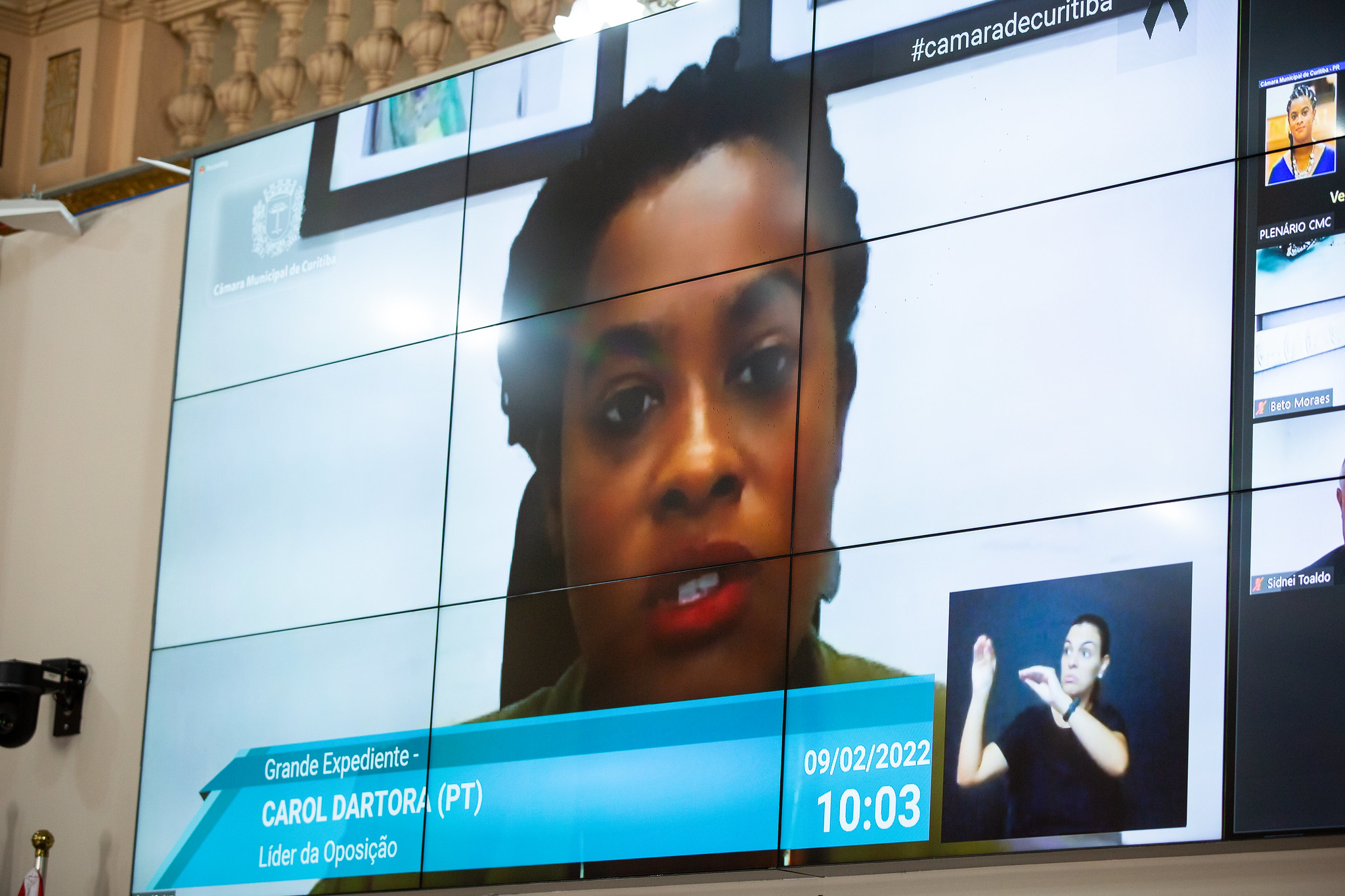 Vereadora denuncia ameaça e injúrias raciais após ato por Moïse em Curitiba