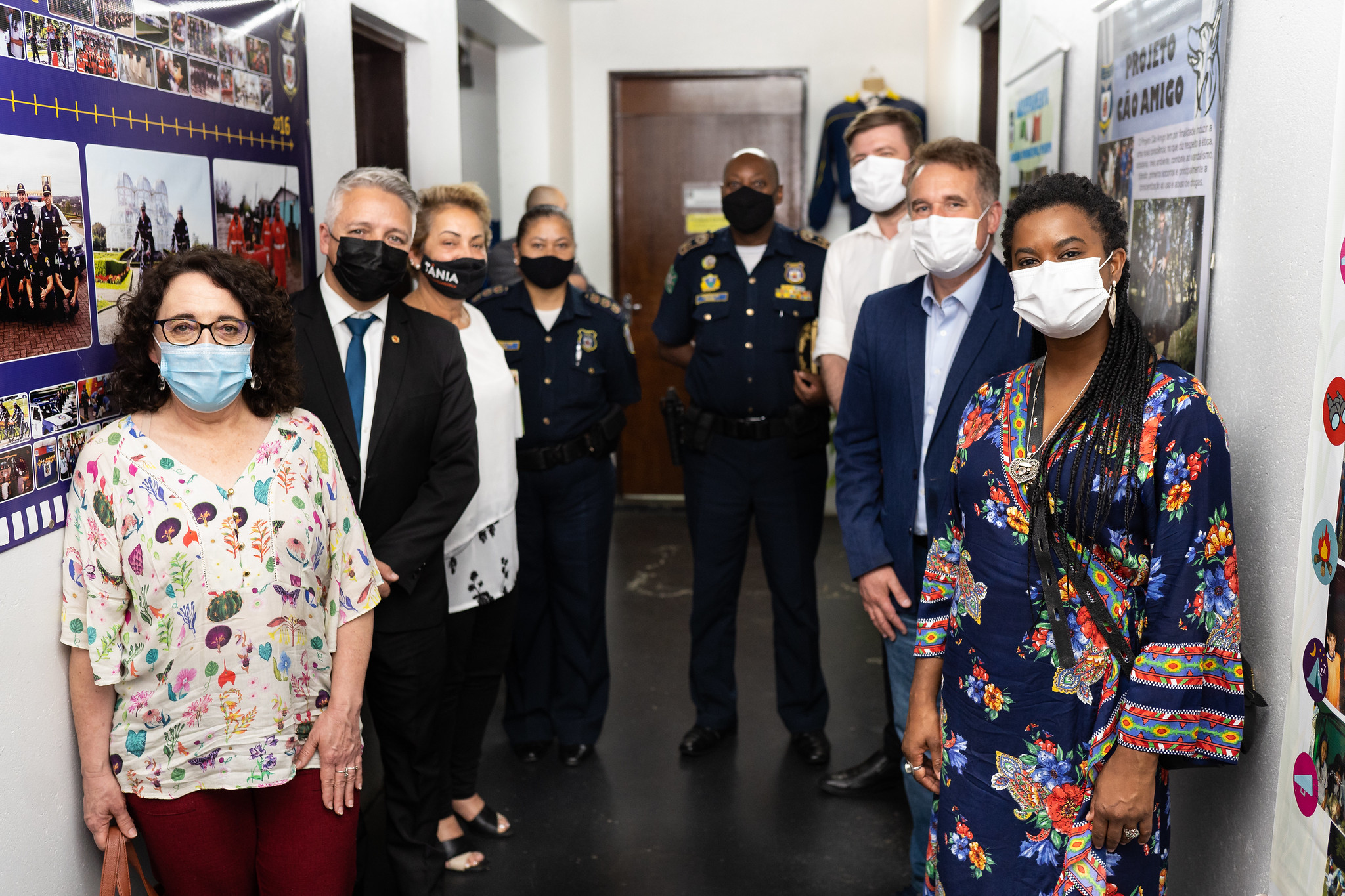 Vereadores de Curitiba visitam Centro de Formação da Guarda Municipal