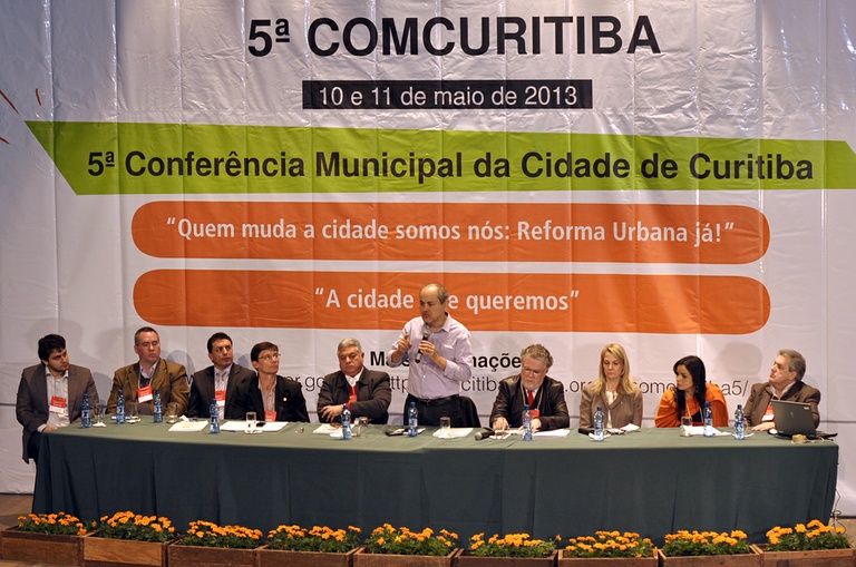 Vereadores participam da  abertura da 5ª ComCuritiba	 