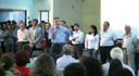 Vereadores participam de audiência com prefeito 