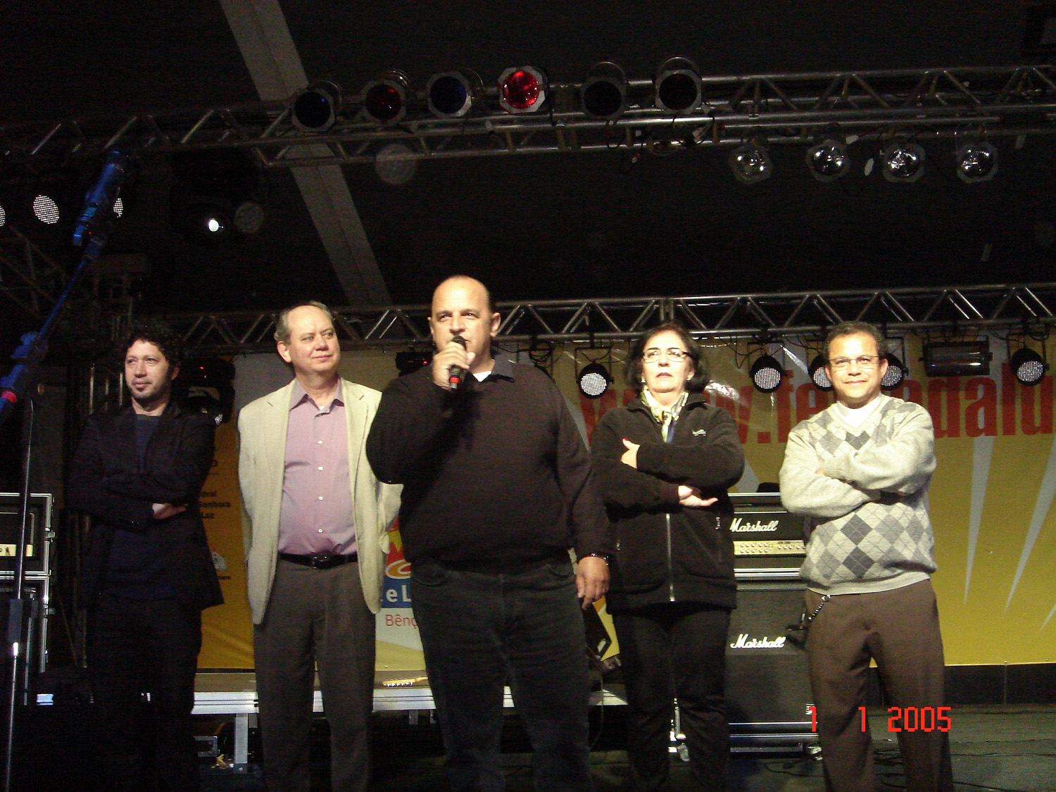 Vereadores prestigiam a festa da padroeira 