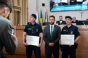 Vídeo viraliza e Guarda Municipal é homenageada na Câmara de Curitiba