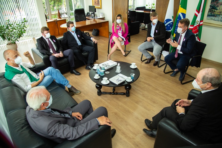 Visita à Presidência: Câmara de Curitiba e ACP em interlocução permanente