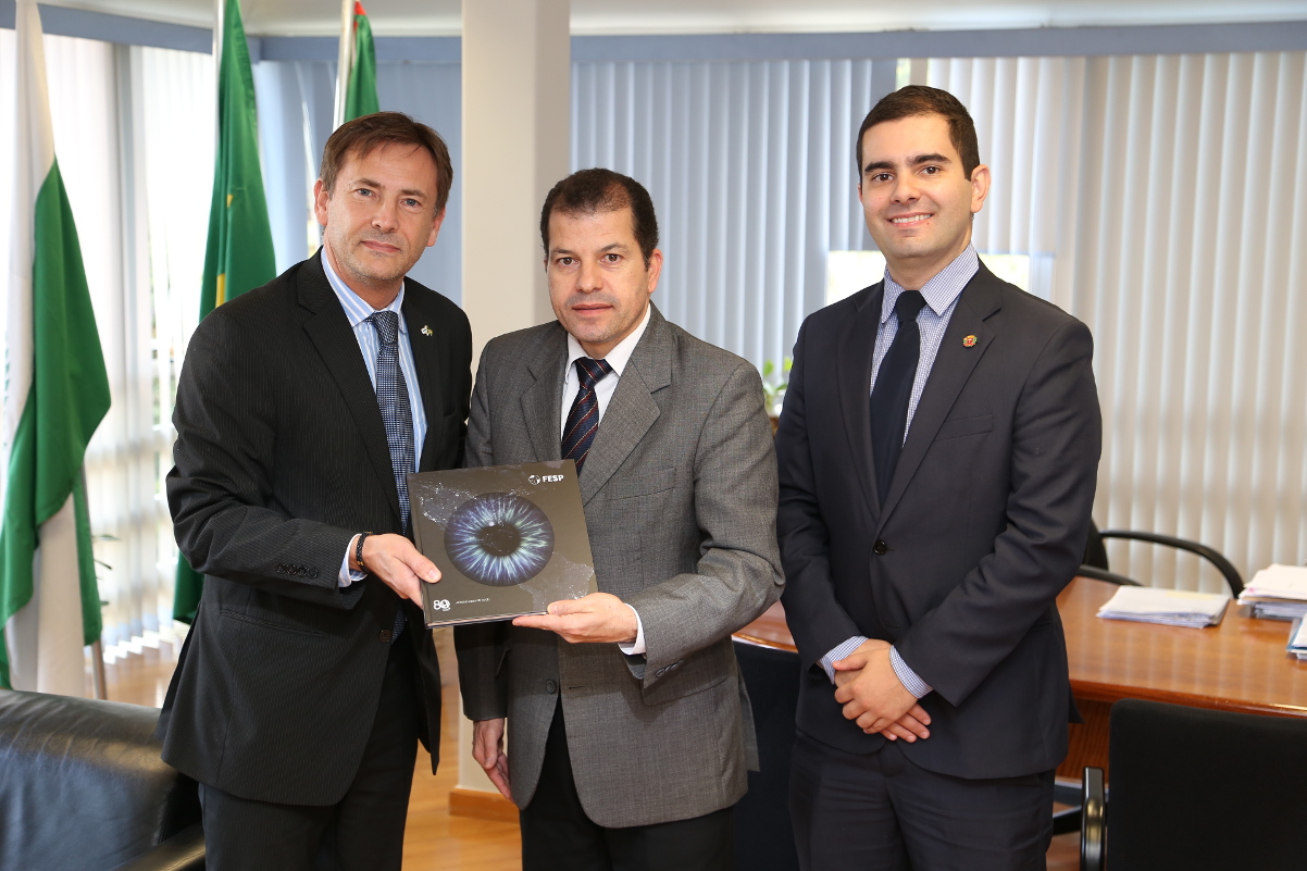 Visita à presidência: Cônsul da Finlândia quer convênio de cooperação 