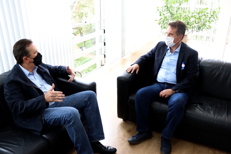 Visita à presidência: deputado federal Luciano Ducci