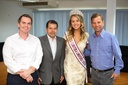 Visita à presidência: Miss Curitiba Universo 2018