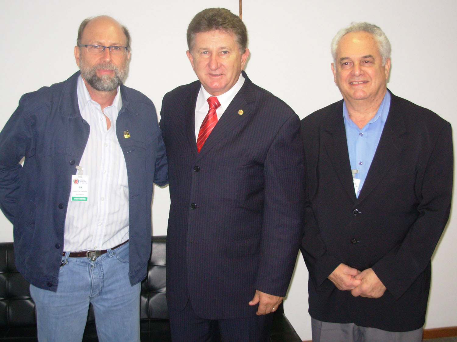 Zeglin se reúne com representantes dos idosos 