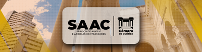 Banner Serviço de Auxílio e Apoio às Contratações - SAAC